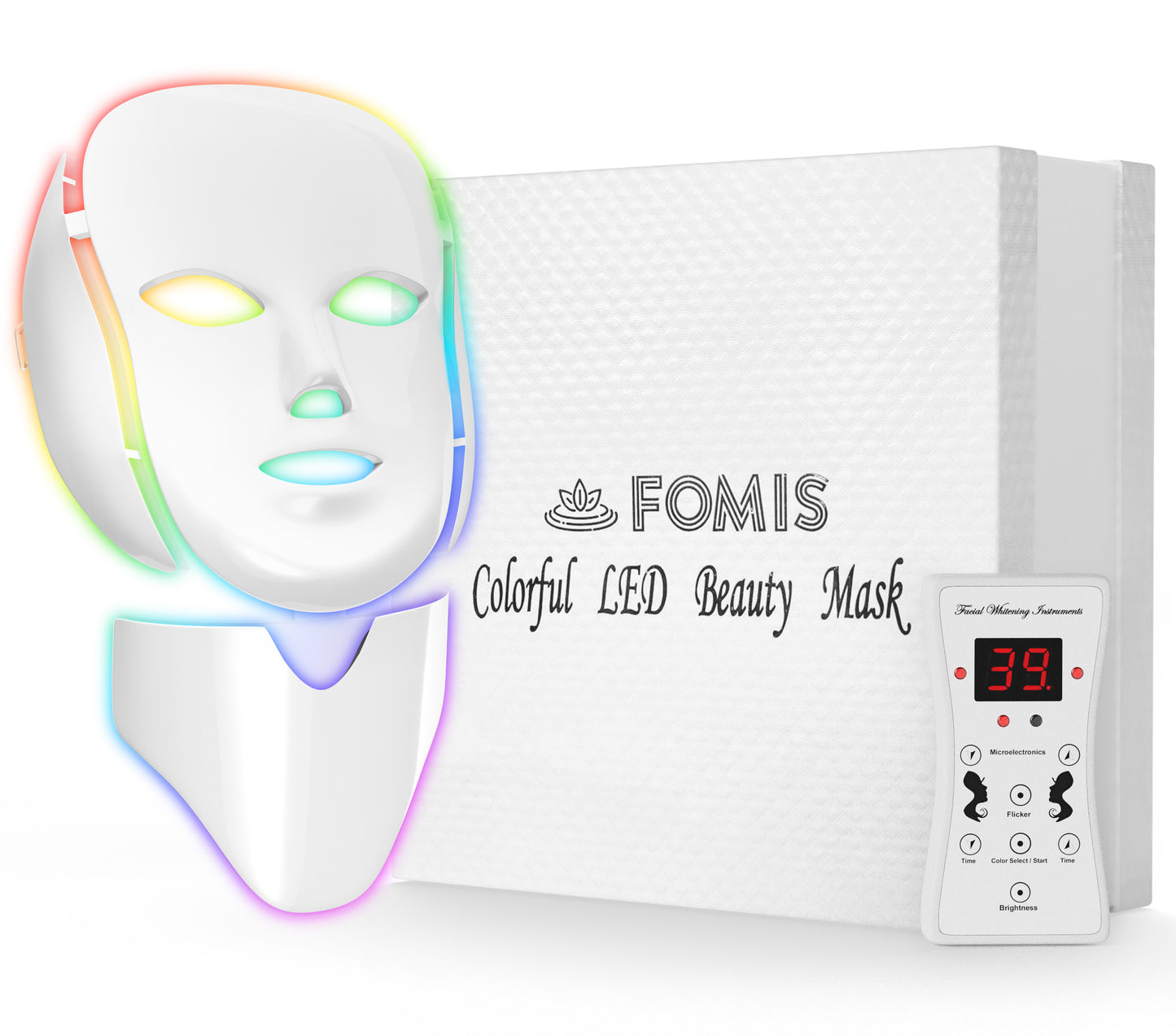 LED Light facial therapy mask-LED light mask for beauty therapy